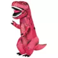 Kids Pink Dino Inflatable Costume at Spencer's
