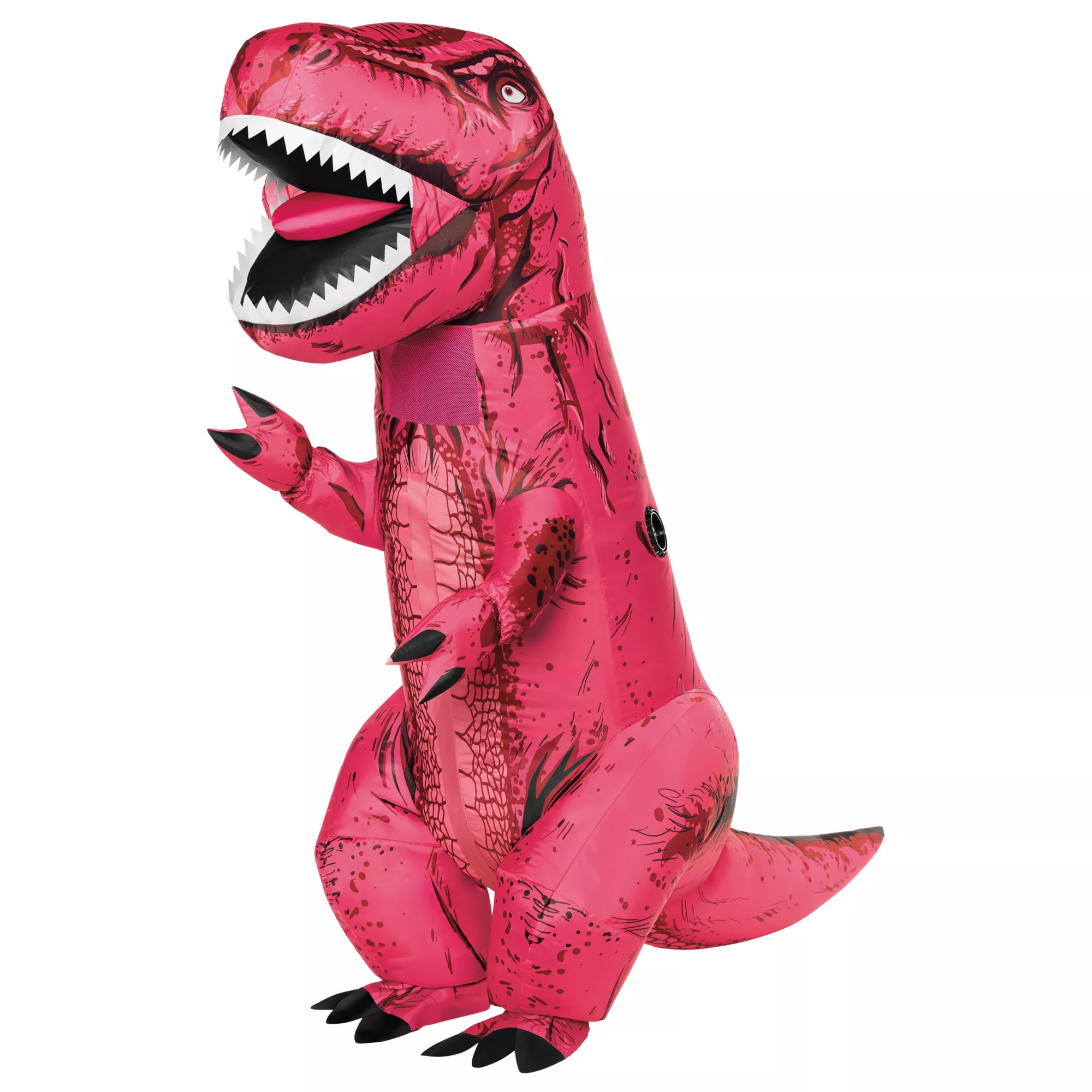 Kids Pink Dino Inflatable Costume at Spencer's