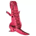 Kids Pink Dino Inflatable Costume at Spencer's