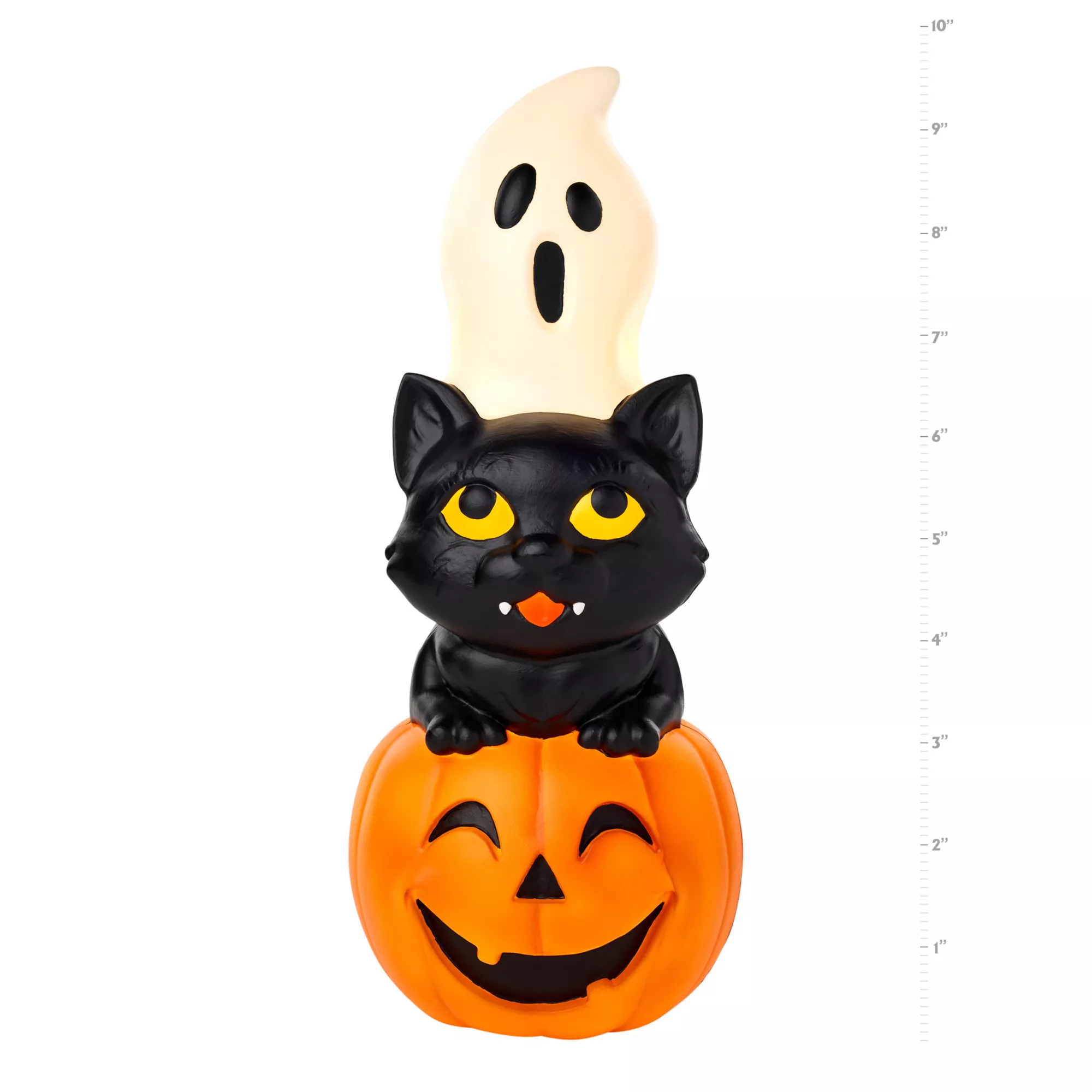 Light-Up Blow Mold Classic Halloween Icons Stack at Spirit Halloween