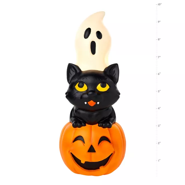 Light-Up Blow Mold Classic Halloween Icons Stack at Spirit Halloween