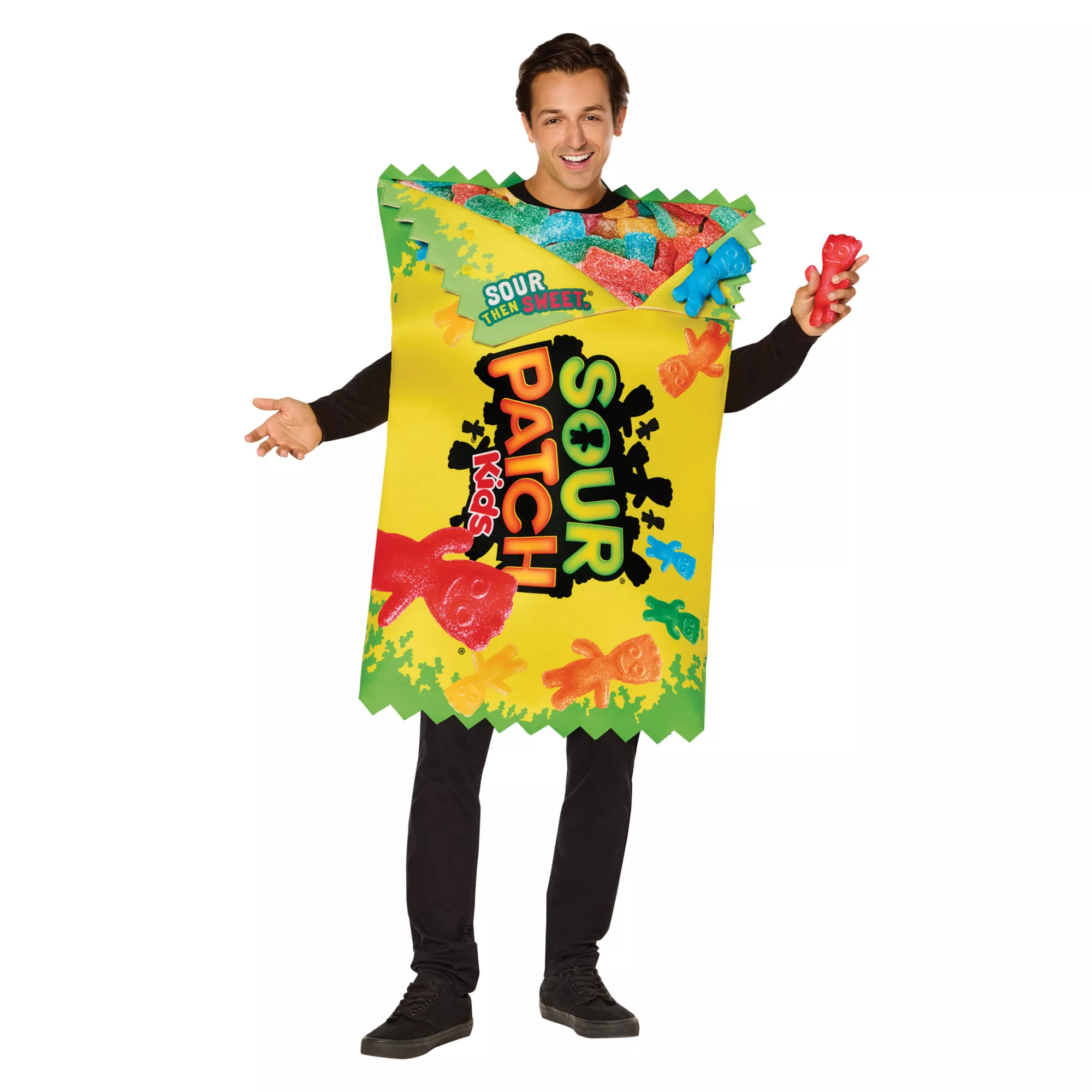 Adult Sour Patch Kids Bag 3D Costume at Spirit Halloween