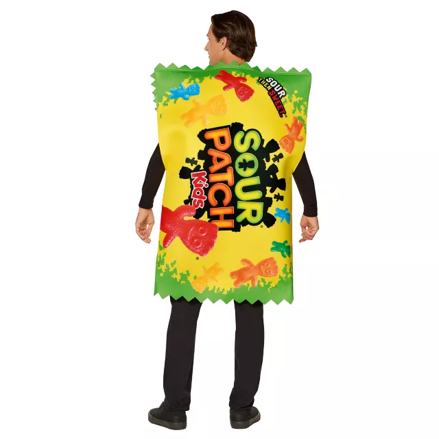 Adult Sour Patch Kids Bag 3D Costume at Spirit Halloween
