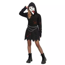 Kids Ghost Face Bling Wassup! Dress Costume at Spirit Halloween