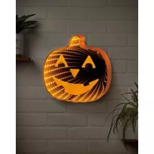 Light-Up Pumpkin Infinity Mirror at Spirit Halloween
