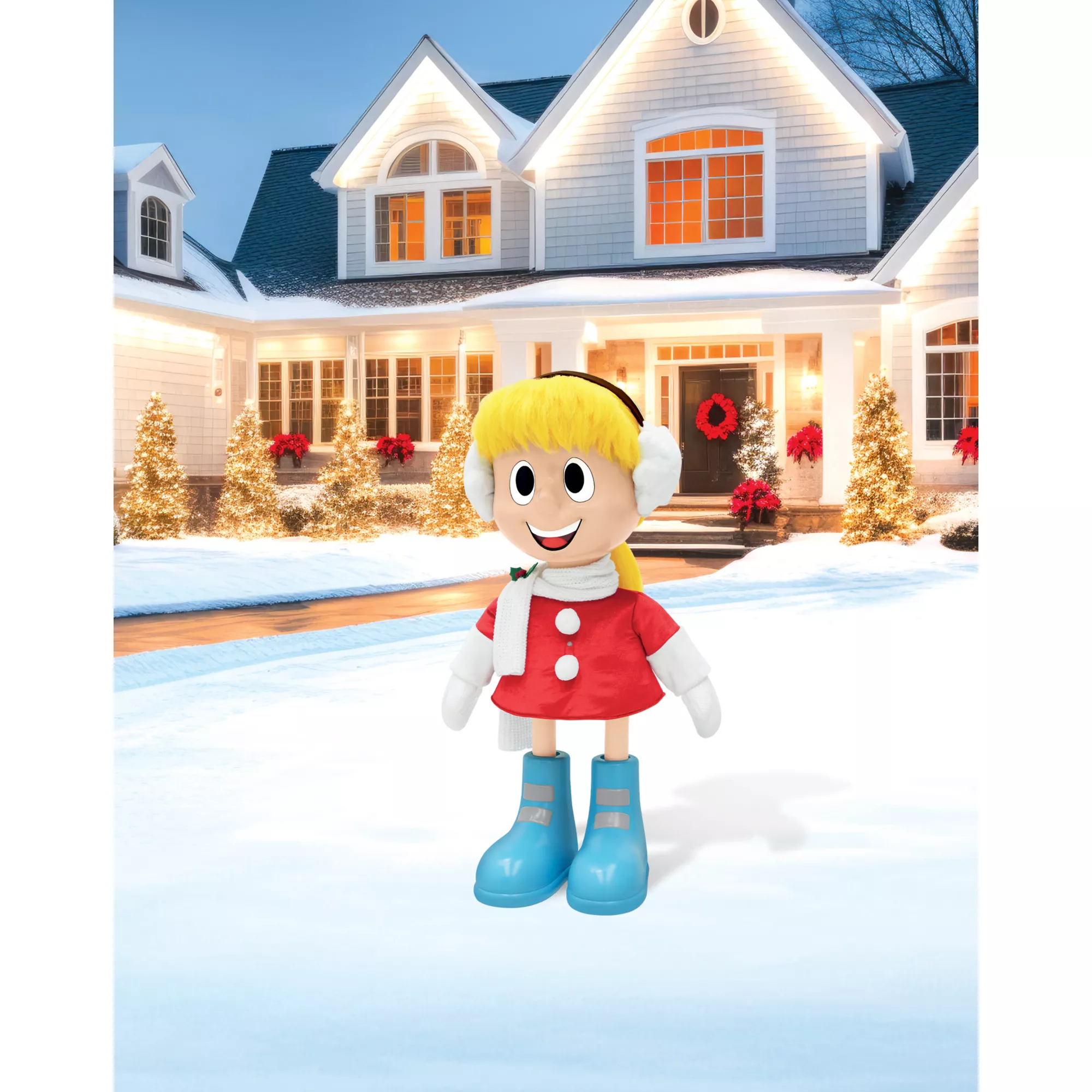 4 Ft 1 In Karen Animatronic - Frosty the Snowman at Spirit Halloween