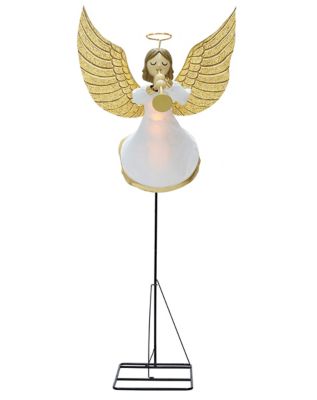 8 Ft Light-Up Musical Angel