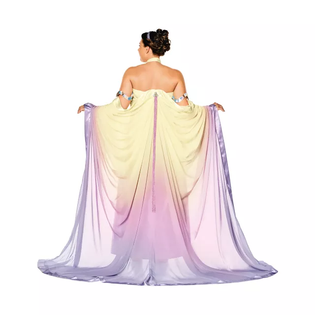dresses star wars Adult Padmé Amidala Dress Costume model-natalya Episode 1 costume Roslyn Off Shoulder Mini Darth vader dress Size:M | Atlantic Wash