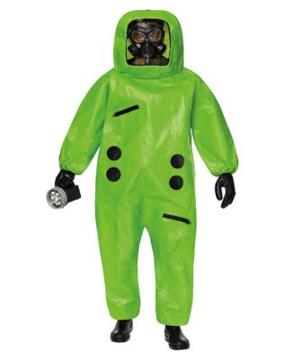 Adult Green Async Hazmat Suit Costume - Backrooms