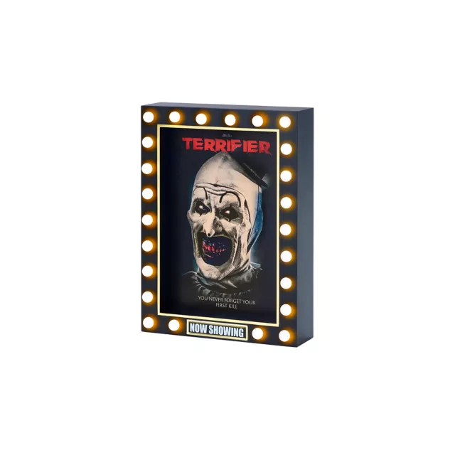 Terrifier LED Light-Up Marquee Sign - Spirithalloween.com
