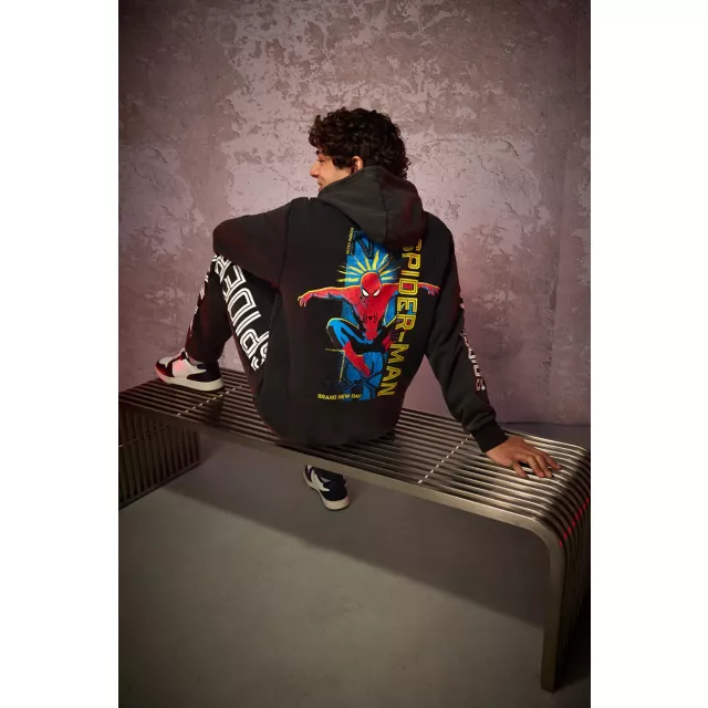 Spider-Man Brand New Day Washed Hoodie - Marvel at Spencer's