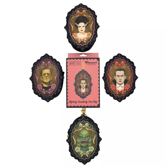 Whatever! Makes You Happy Universal Monsters Mini Crossbody Coin