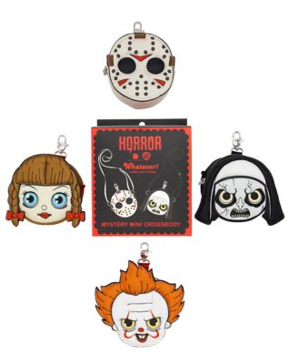 Whatever! Makes You Happy WB Horror Icons Mini Crossbody Coin Bag