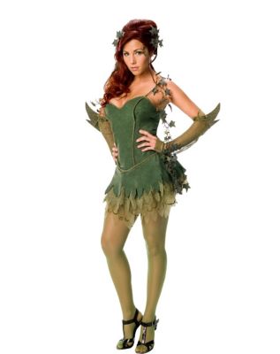 poison ivy fancy dress plus size