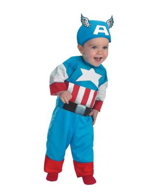 Infant captain america sales costume