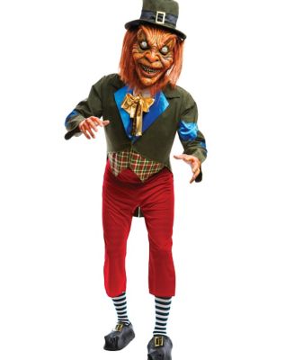 Scary leprechaun shop doll