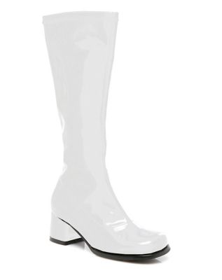 White go go discount boots in store