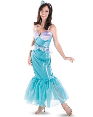 Disney Princess Ariel Adult Womens Costume - Spirithalloween.com