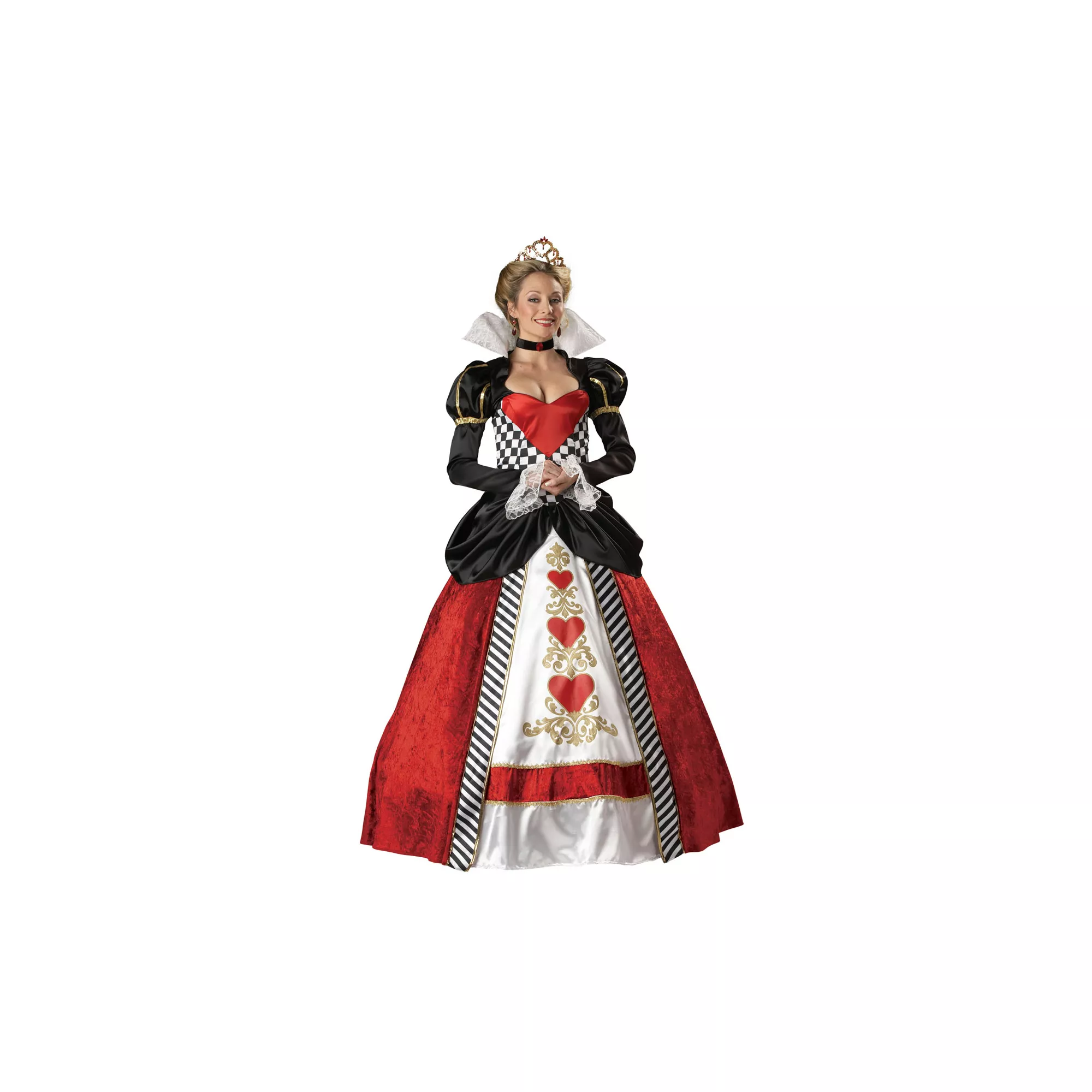 Adult Queen of Hearts Costume - Deluxe at Spirit Halloween