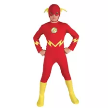 Kids The Flash One Piece Costume - DC Comics at Spirit Halloween