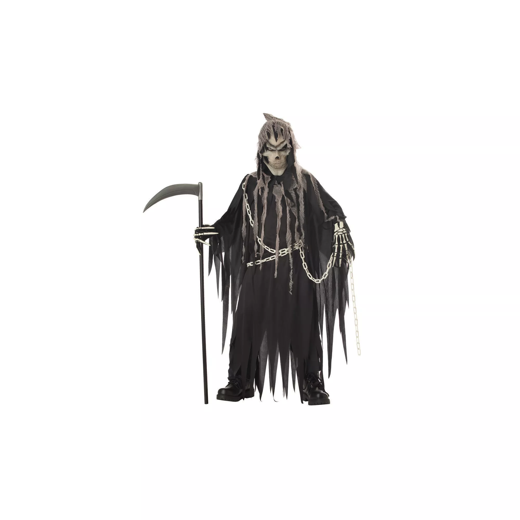Kids Glow in the Dark Grim Reaper Costume at Spirit Halloween
