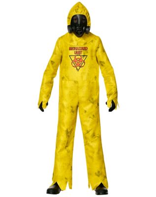 Spirit Halloween Hazmat Suit Costume | Biohazard Suit Cosplay | Full-Body  Outfit | Easy Halloween Costume