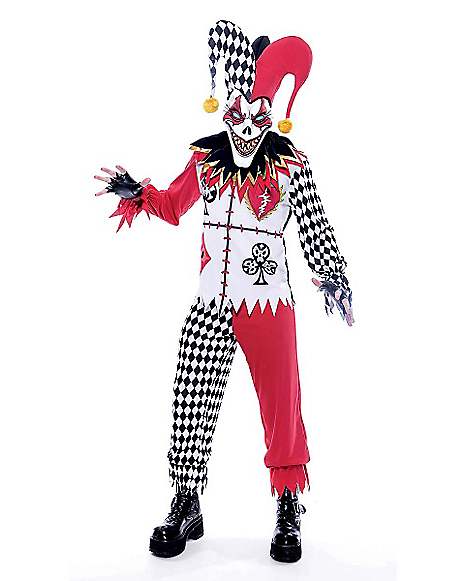 Twisted Joker Adult Mens Costume - Spirithalloween.com