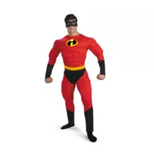 Adult Mr. Incredible Costume Deluxe - The Incredibles at Spirit Halloween