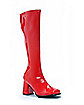 Red Go Go Boots