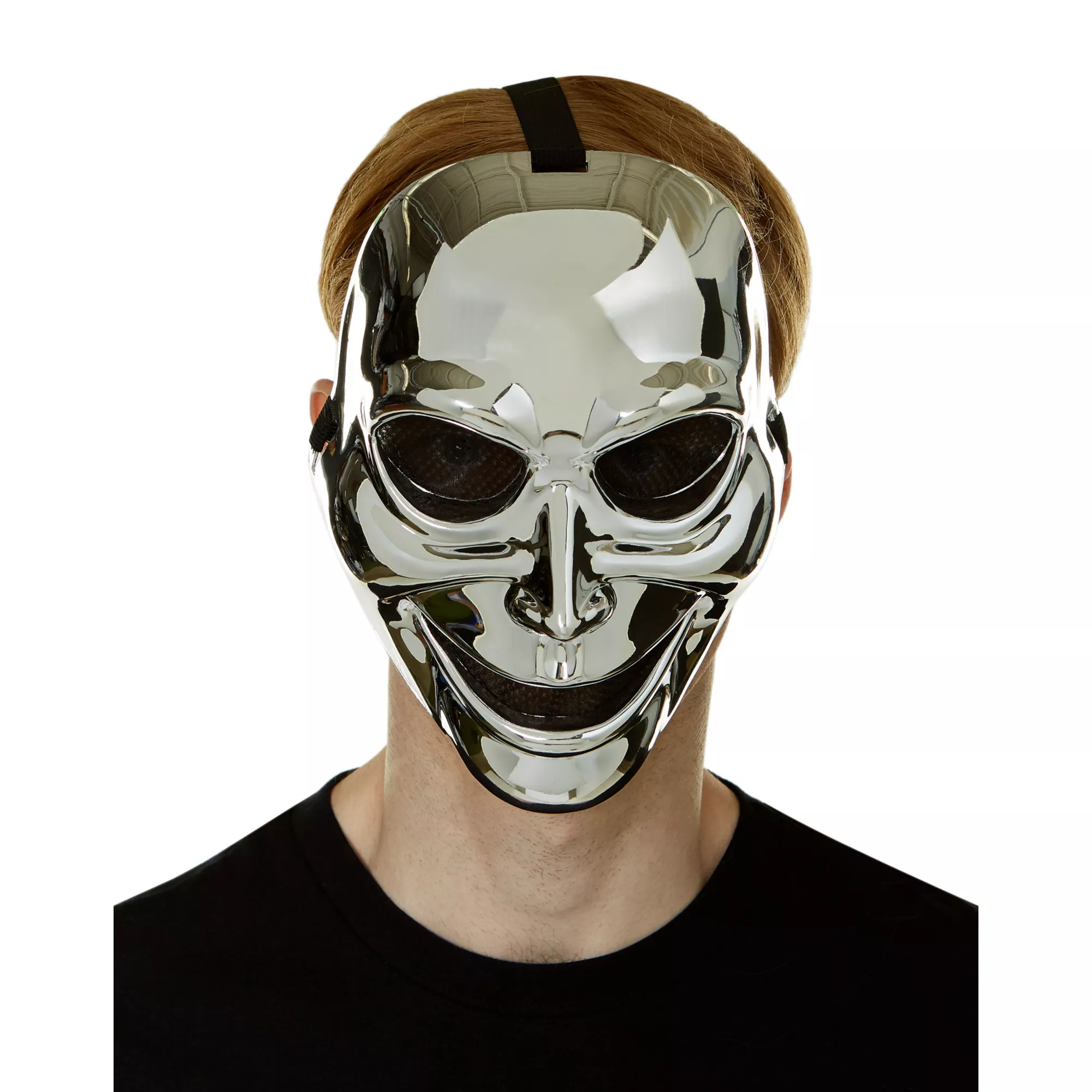 Sinister Ghost Half Mask at Spirit Halloween