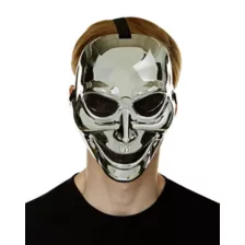 Sinister Ghost Half Mask at Spirit Halloween