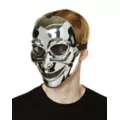 Sinister Ghost Half Mask at Spirit Halloween