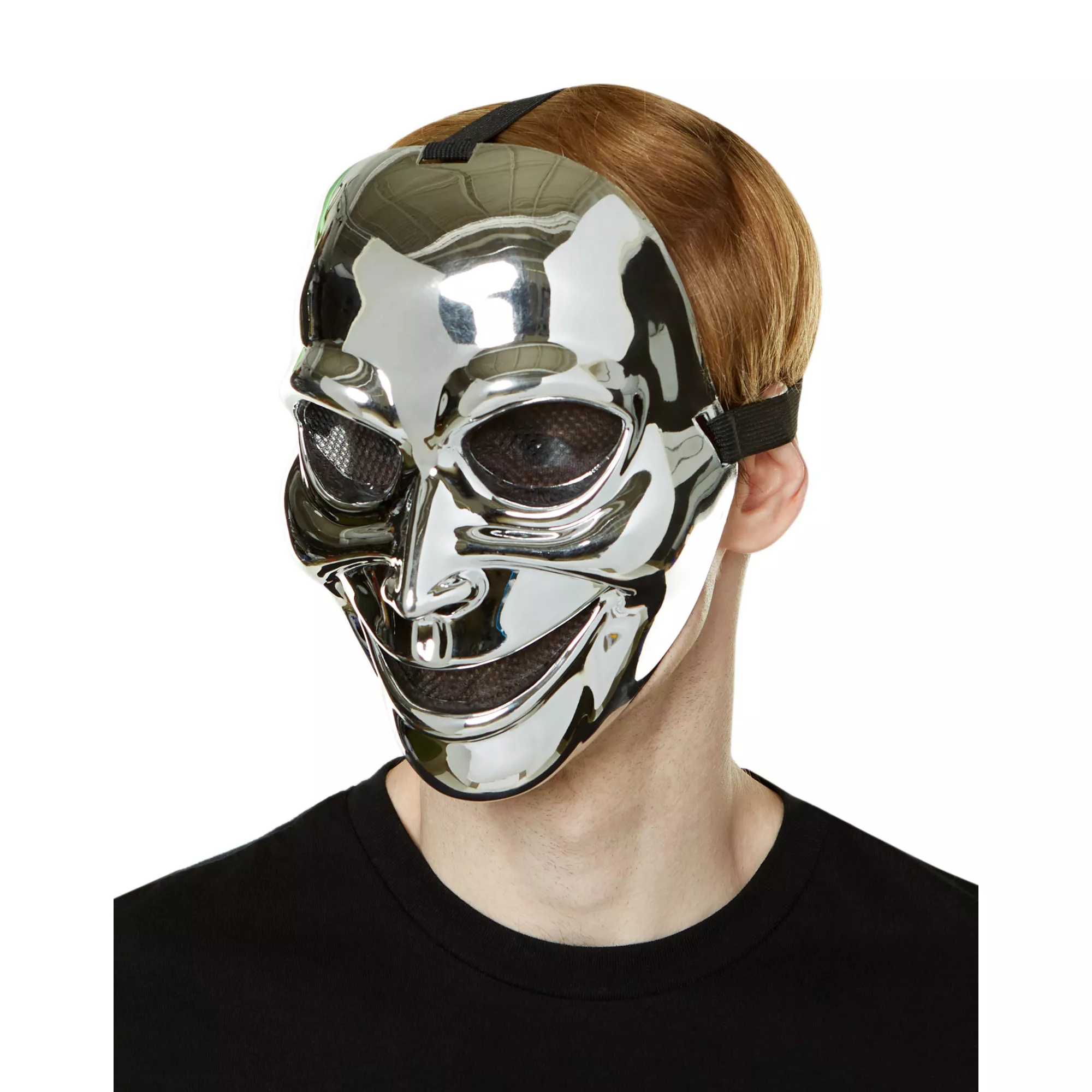 Sinister Ghost Half Mask at Spirit Halloween
