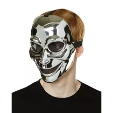 Sinister Ghost Half Mask at Spirit Halloween
