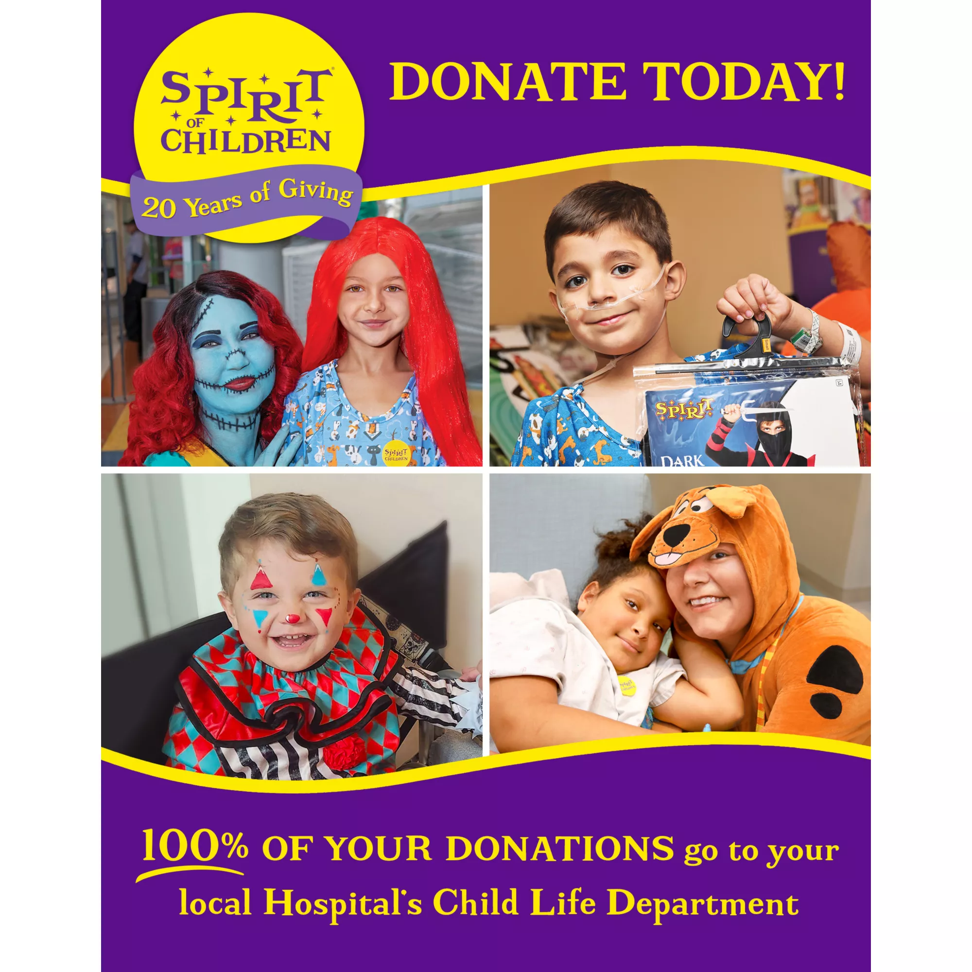 Spirit of Children Donation at Spencer's
