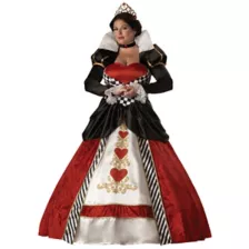 Adult Queen of Hearts Plus Size Costume - Deluxe at Spirit Halloween