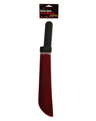 Bleeding Machete Knife - Scream 4