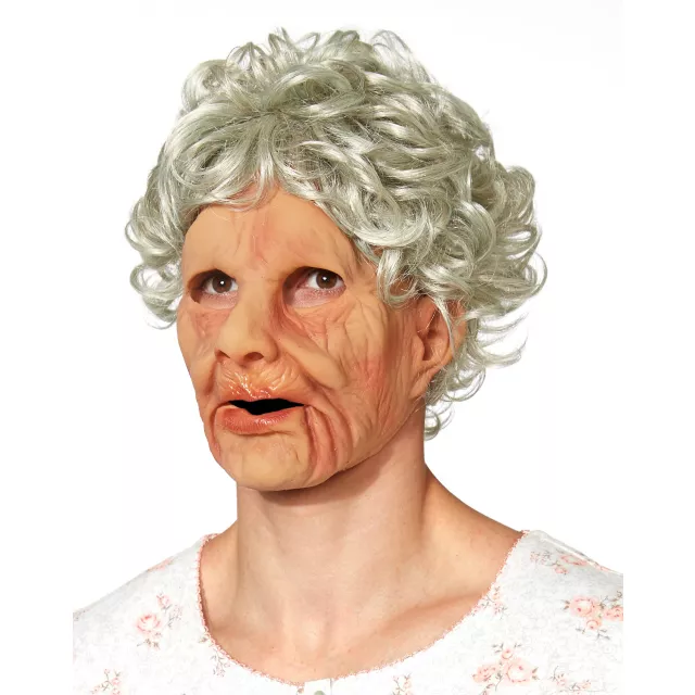 Supersoft Old Woman Full Mask at Spencer's