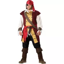 Prestige Swashbuckler Mens Plus Size Costume at Spirit Halloween
