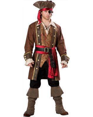 Captain Skullduggery Adult Men's Costume - Spirithalloween.com