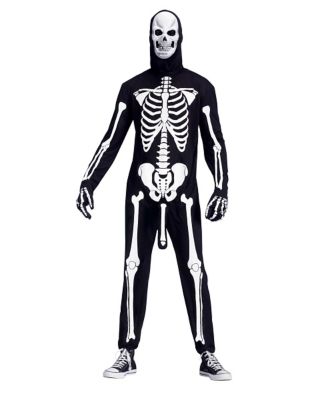 Adult Skeleboner One Piece Costume 