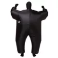 Adult Black Blimpz Inflatable Costume at Spencer's