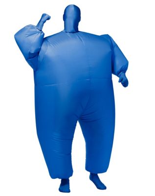 Royal blue second skin zentai suit unisex