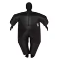 Kids Black Blimpz Inflatable Costume at Spencer's
