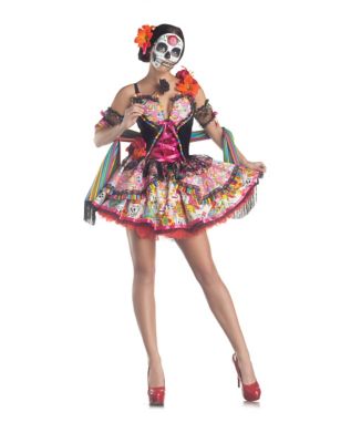 day of the dead infant costume