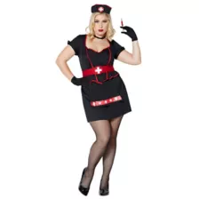 Cardiac Arrest Nurse Adult Womens Plus Costume at Spencer's
