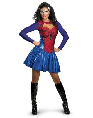 Spidergirl Bodysuit Adult Womens Costume – Spirit Halloween  Superhero  halloween costumes, Spider woman costumes, Superhero halloween