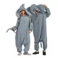 Adult Elephant Jumpsuit at Spencer's