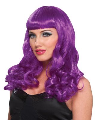 Party Girl Purple Adult Wig - Spirithalloween.com