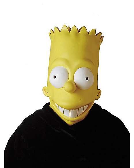 Simpson's Bart Simpson Full Mask - Spirithalloween.com